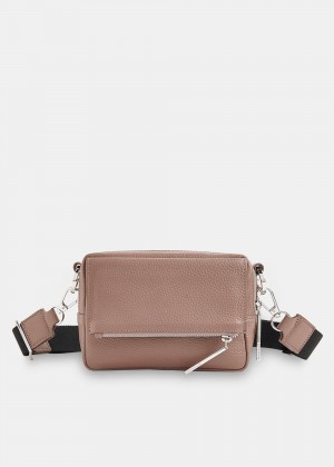 Whistles Bibi Crossbody Bag Brown | US-72135RIEL