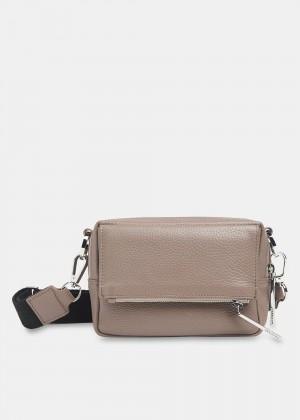 Whistles Bibi Crossbody Bag Dark Grey | US-95187PABC