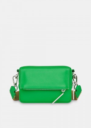 Whistles Bibi Crossbody Bag Green / Multicolor | US-36957ZXCI