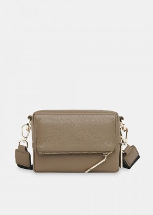 Whistles Bibi Crossbody Bag Khaki | US-12970VJEC