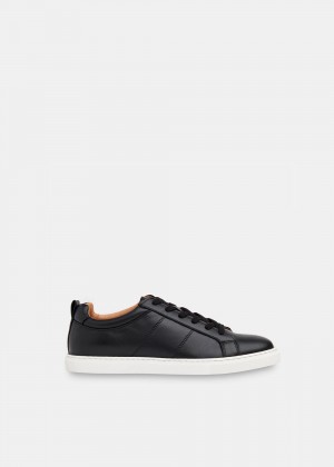 Whistles Koki Lace Up Sneakers Black | US-86479PJXU