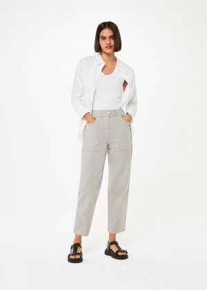 Whistles Tessa Stripe Casual Pants Multicolor | US-17924DCIB