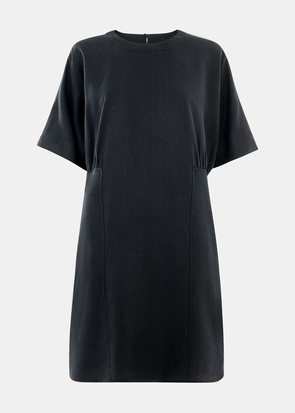 Whistles Alexandra Shift Dress Black | US-31298QMUW