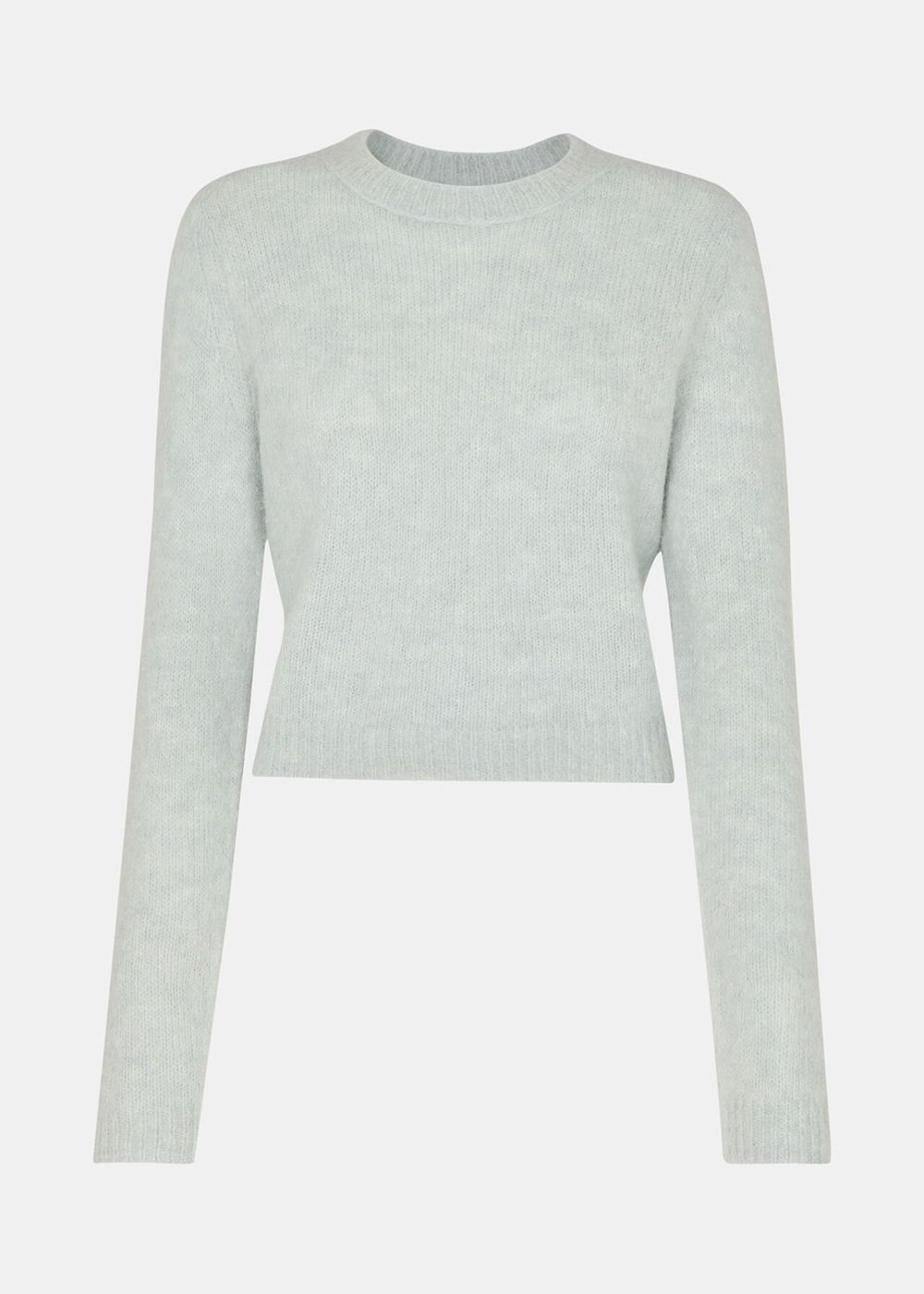 Whistles Alpaca Mix Fluffy Knitwear Mint | US-94362MYSO