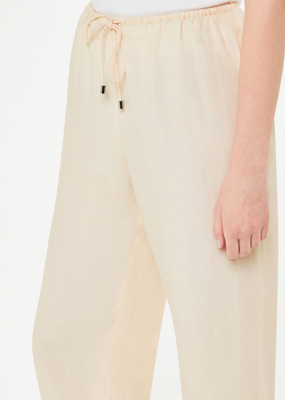 Whistles Anika Tie Front Pants White / Multicolor | US-76482BPYK