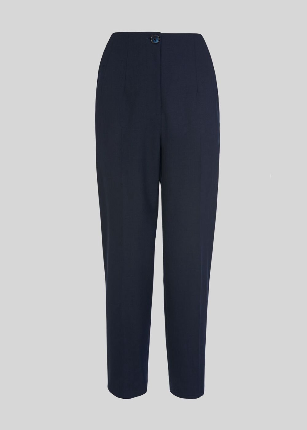 Whistles Anita High Waist Pants Navy | US-80279EHPV