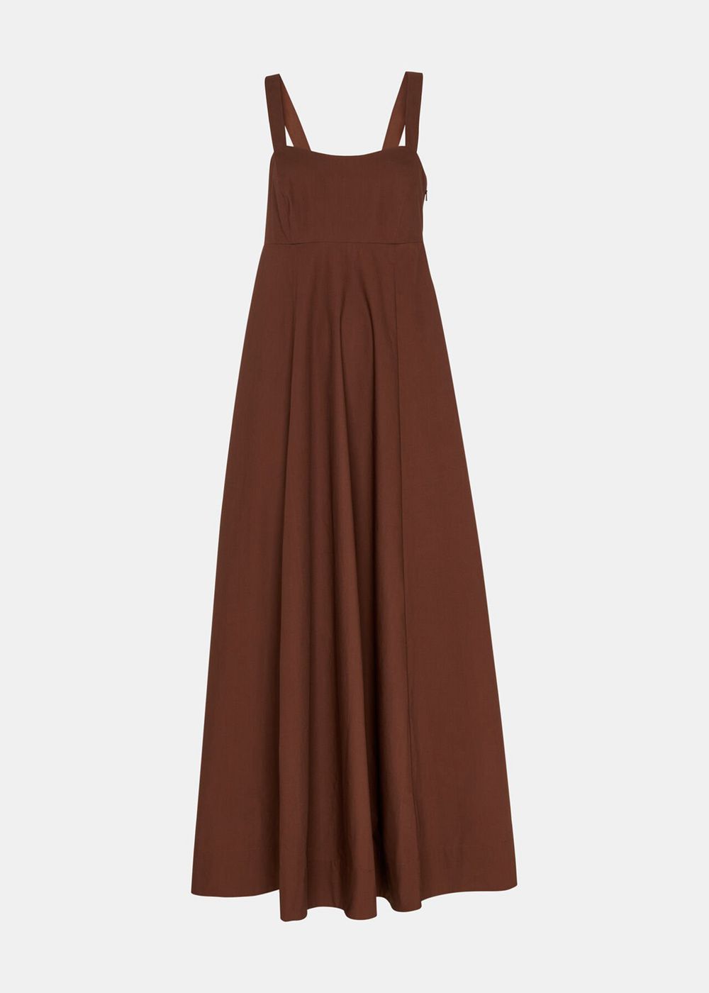 Whistles Anna Dress Brown | US-84126HLTO