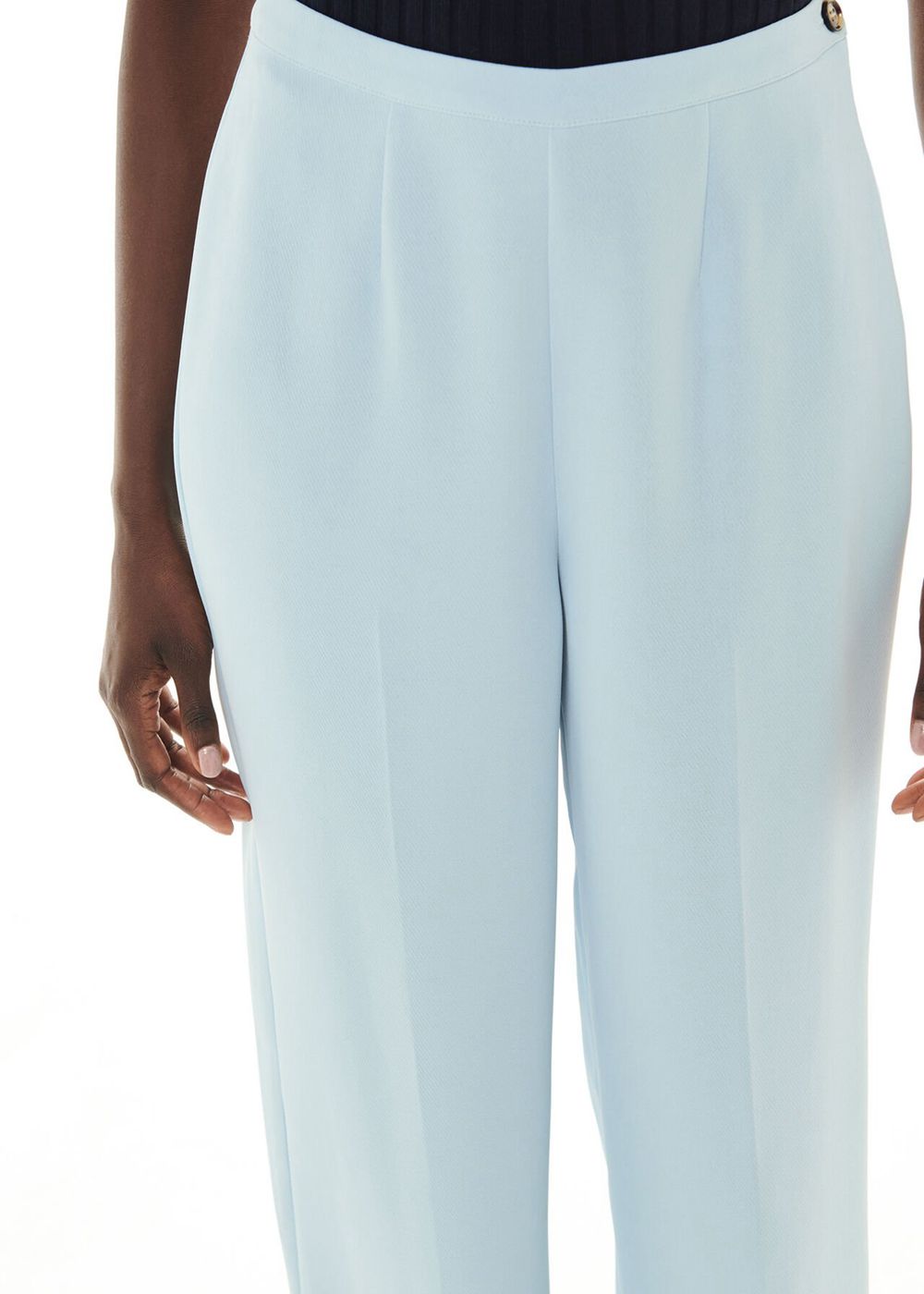 Whistles Anna Full Length Pants Blue | US-06513WYIF