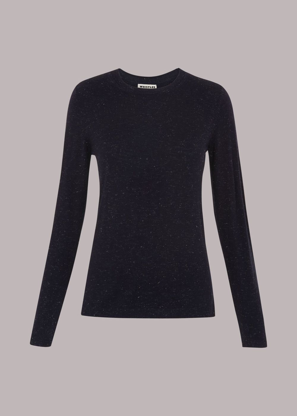 Whistles Annie Sparkle Sweater Navy | US-69538APQV