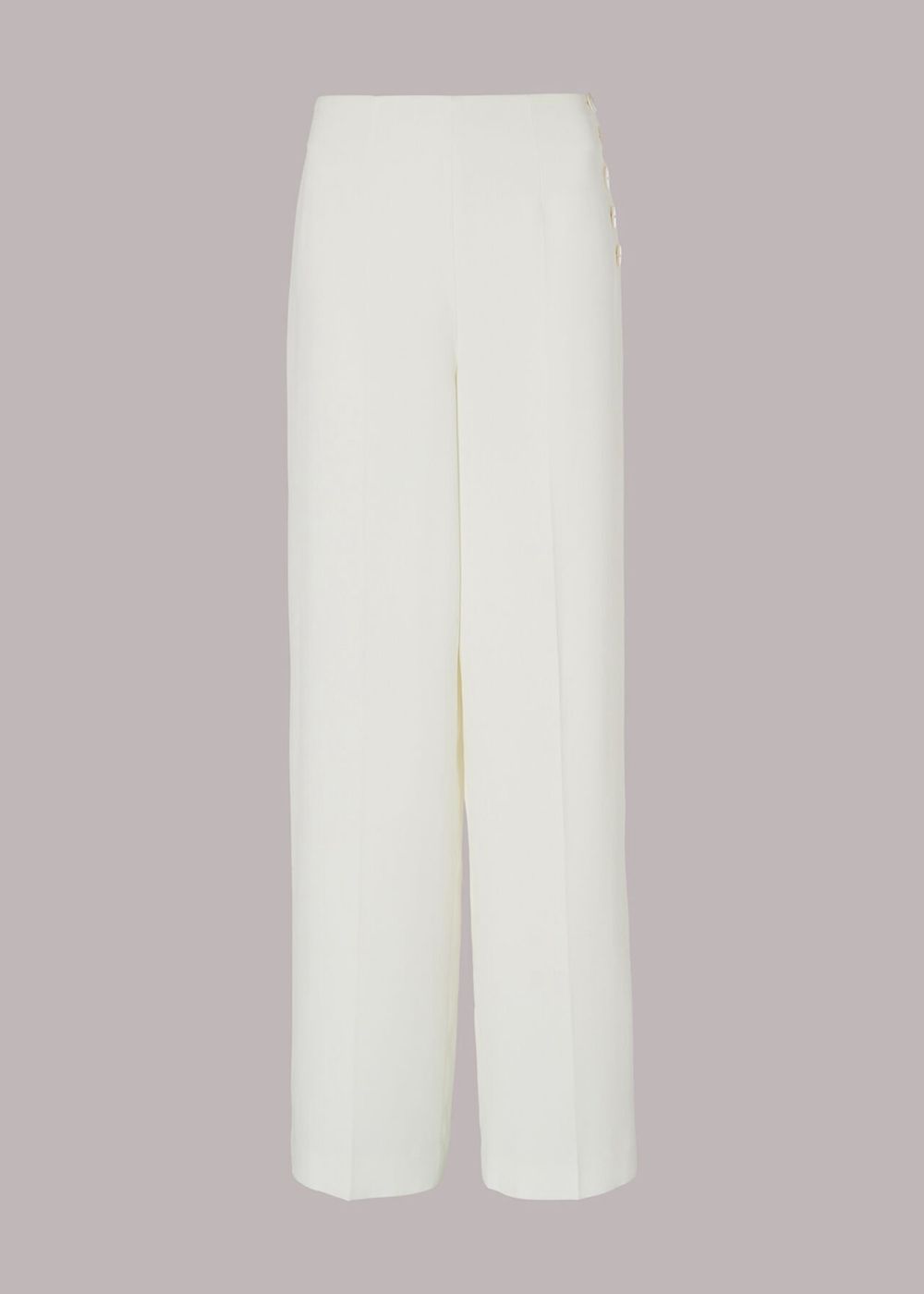 Whistles Annie Wedding Pants White / Multicolor | US-27813KLIU