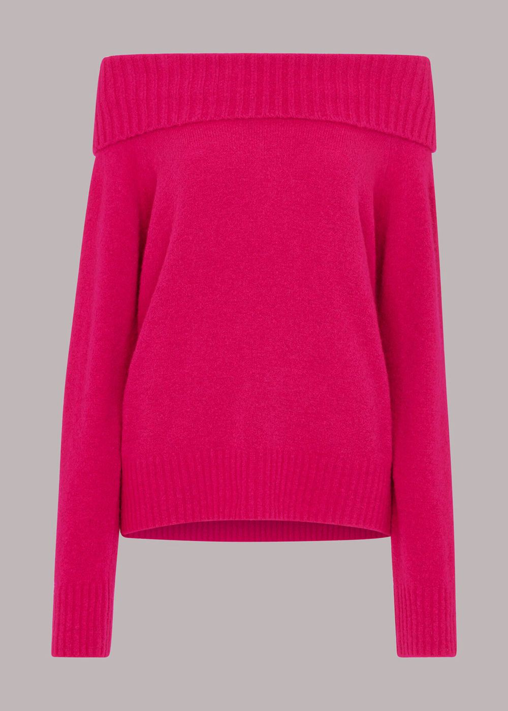 Whistles Bardot Sweater Pink | US-84510MUSL