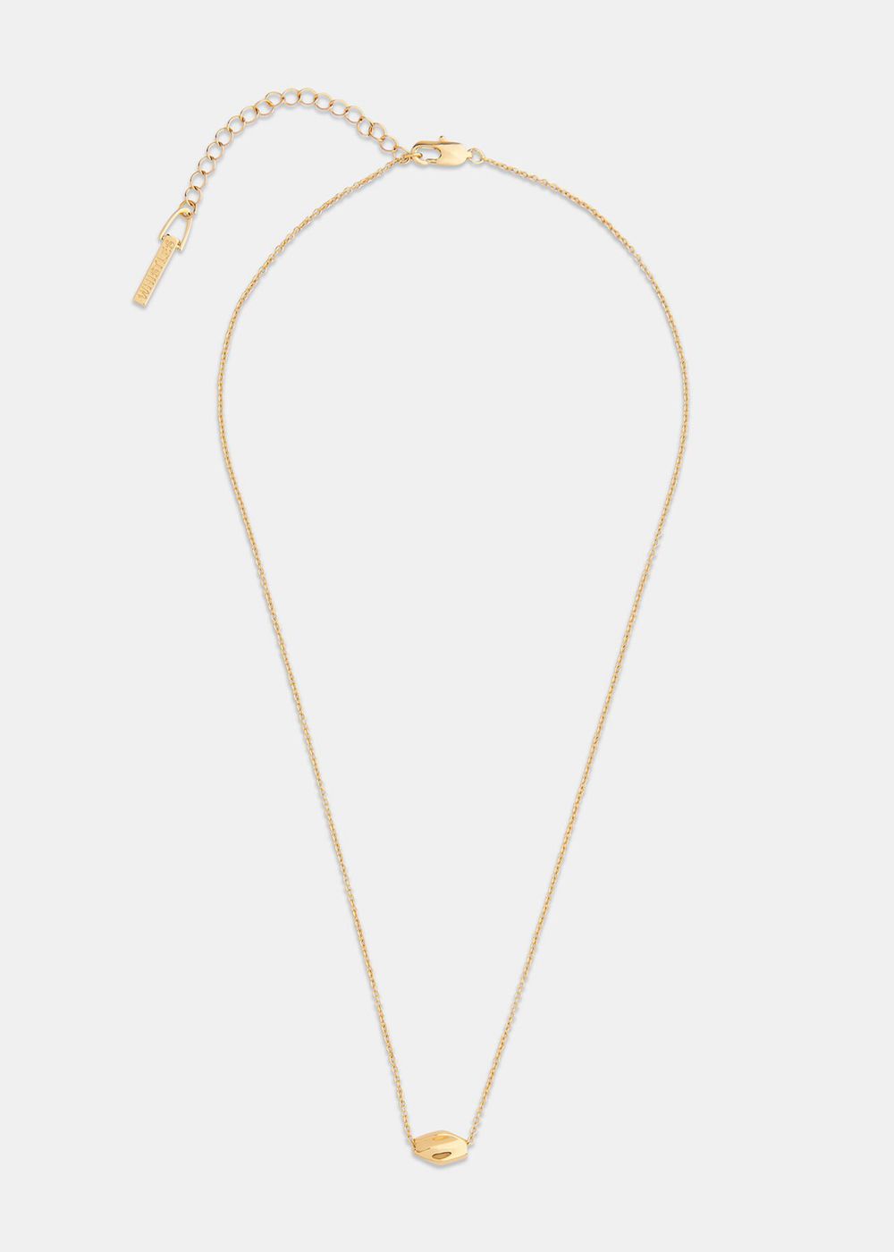 Whistles Bead Pendant Necklace Gold | US-46578GPDE