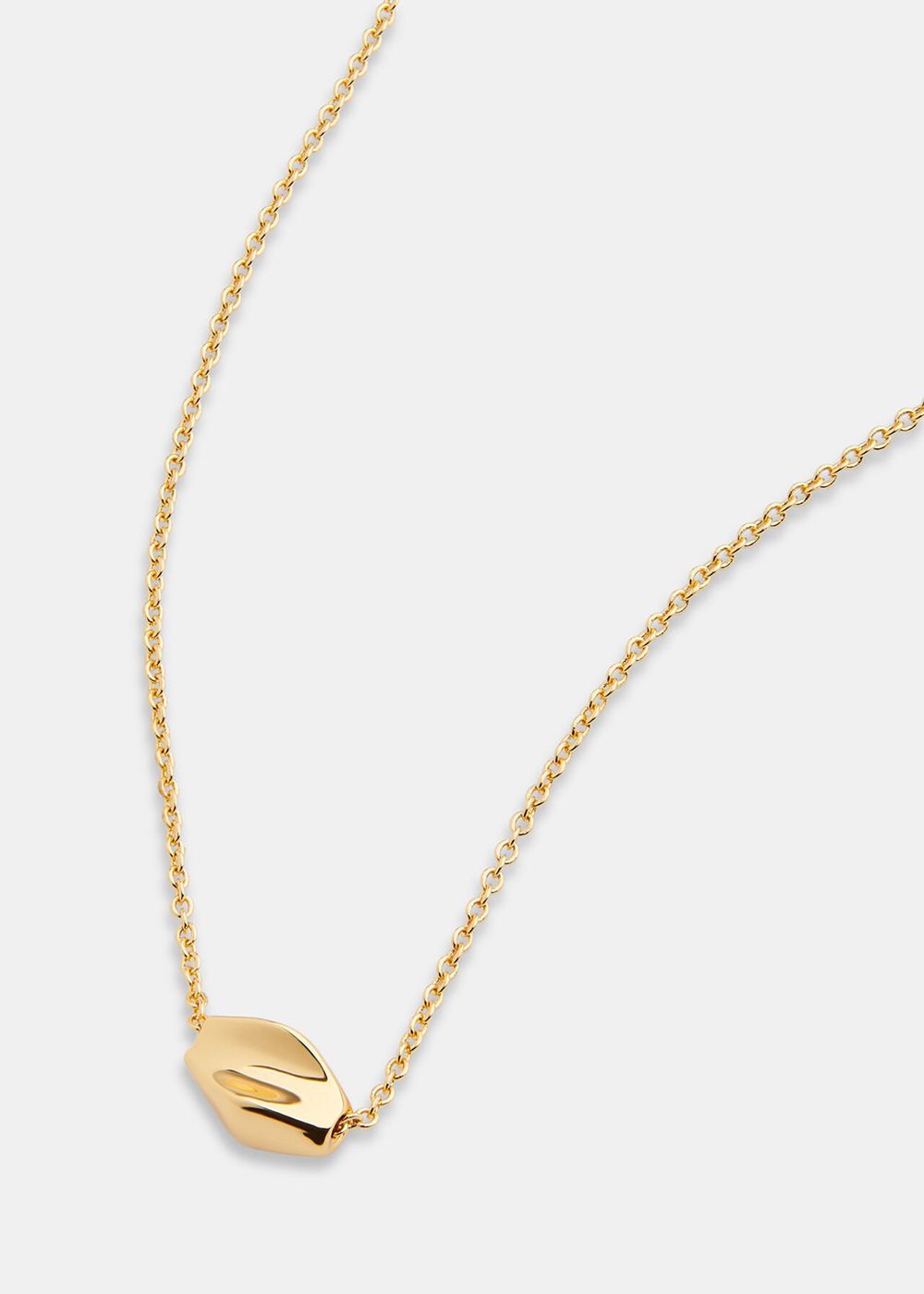 Whistles Bead Pendant Necklace Gold | US-46578GPDE