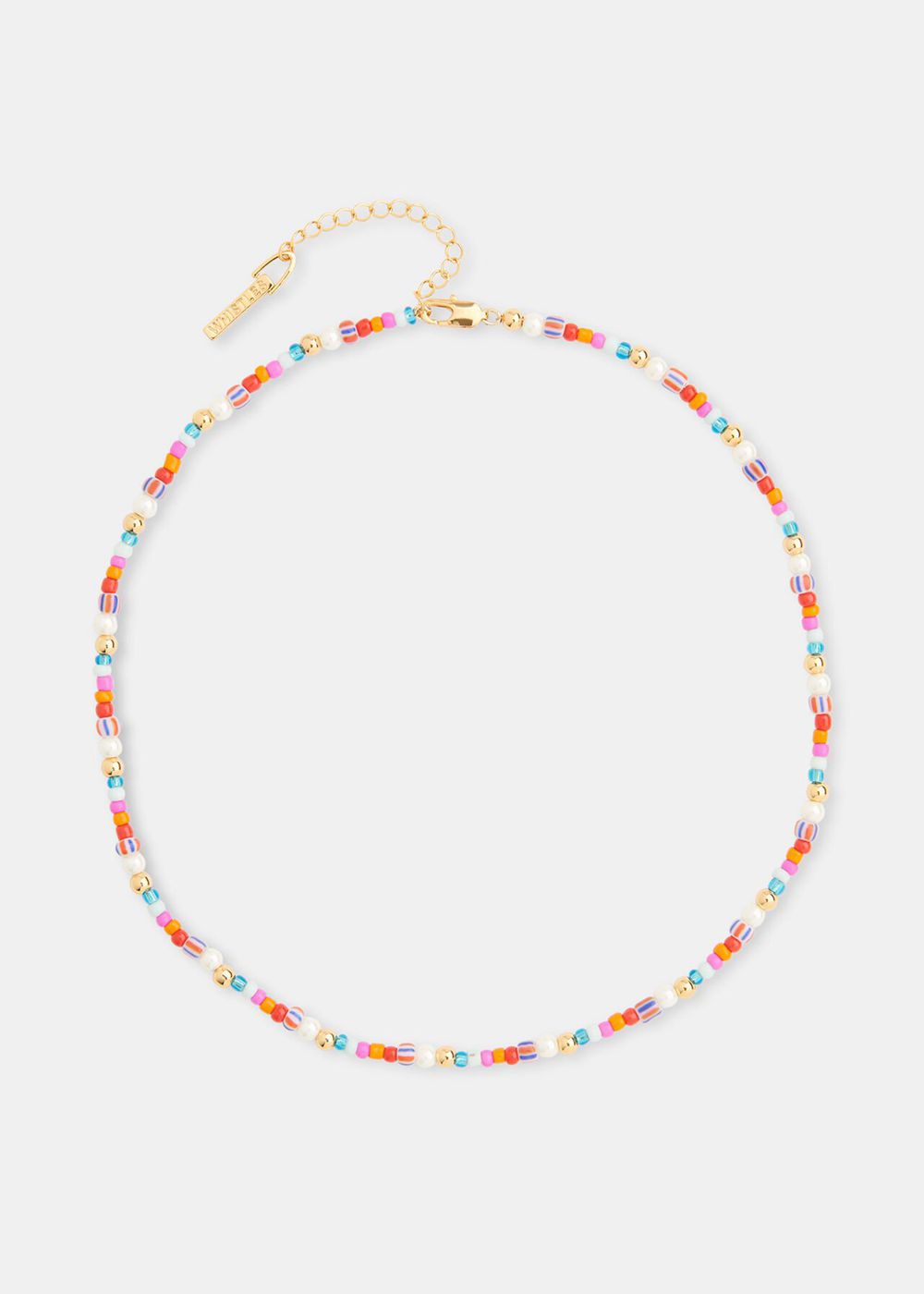 Whistles Beaded Necklace Pink / Multicolor | US-07461QKFA