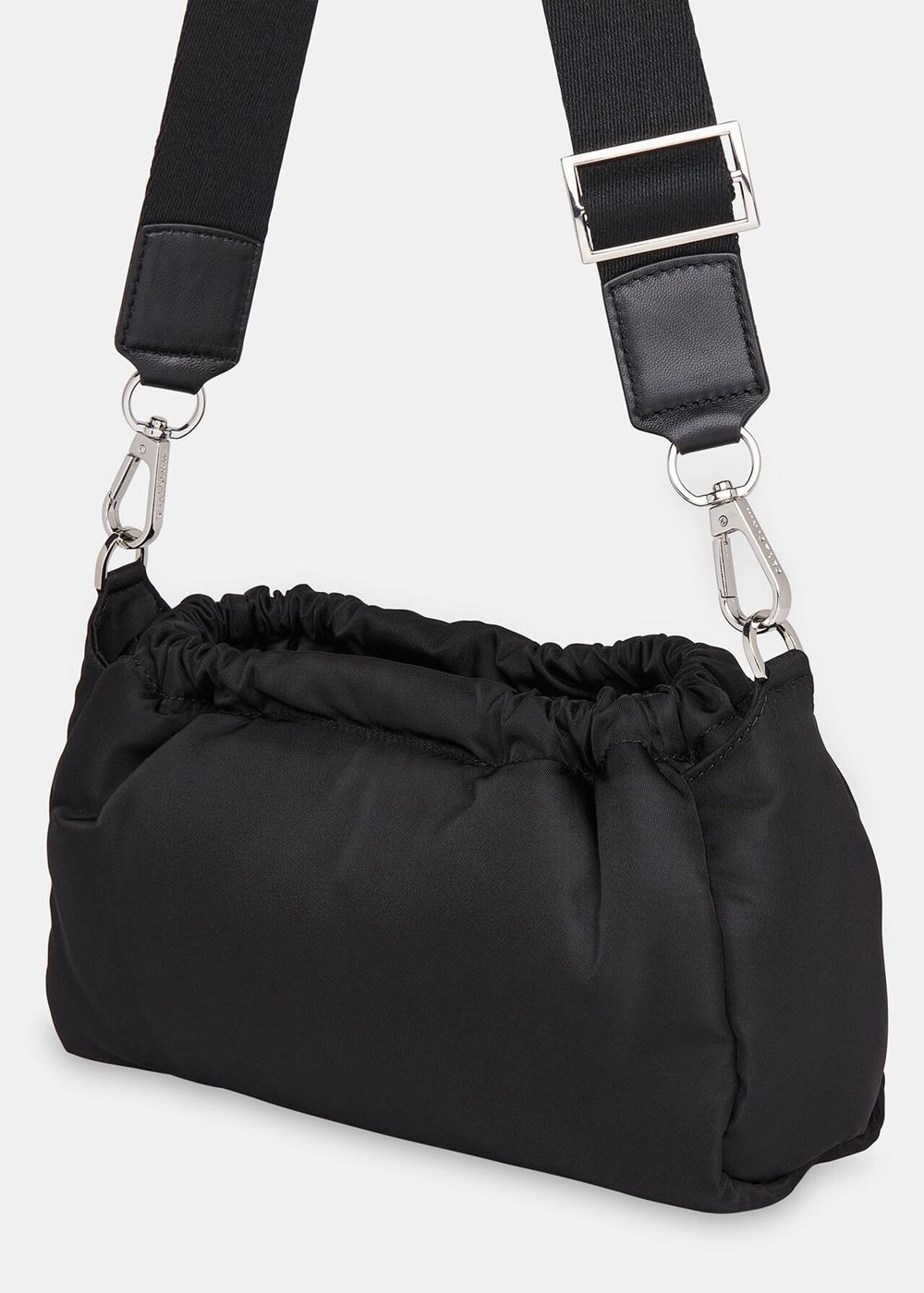 Whistles Benny Drawstring Crossbody Bag Black | US-59810ILOK