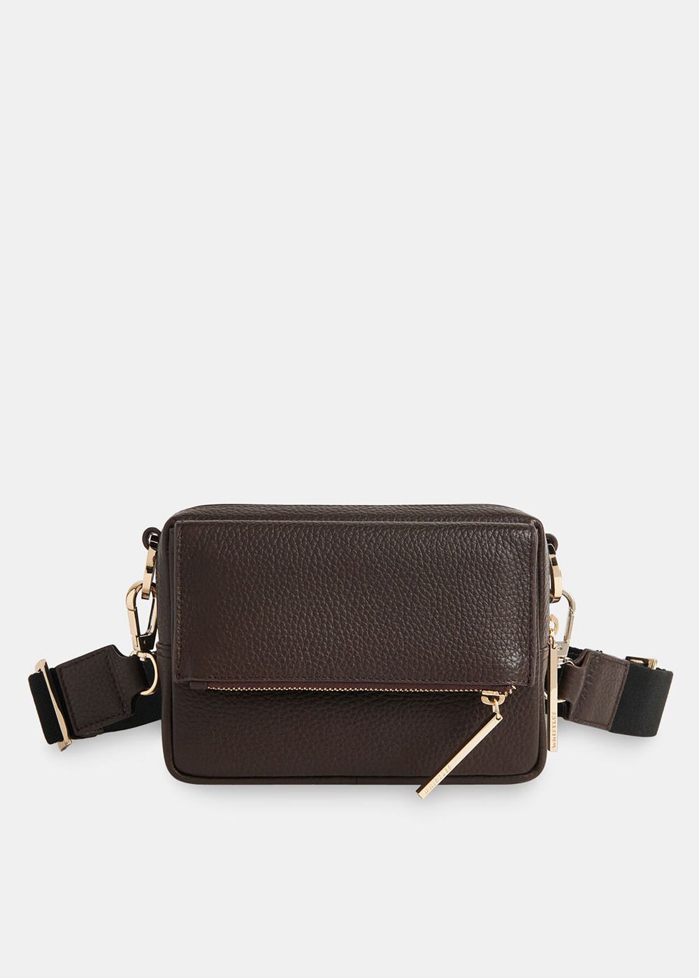 Whistles Bibi Crossbody Bag Chocolate | US-39407QLFP