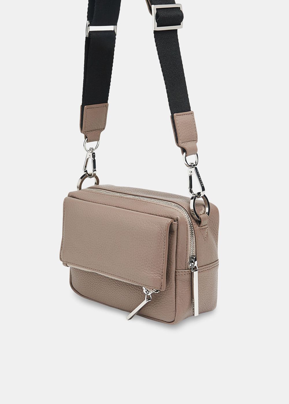 Whistles Bibi Crossbody Bag Dark Grey | US-95187PABC