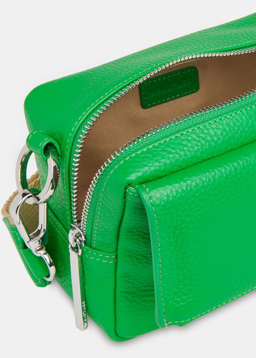 Whistles Bibi Crossbody Bag Green / Multicolor | US-36957ZXCI