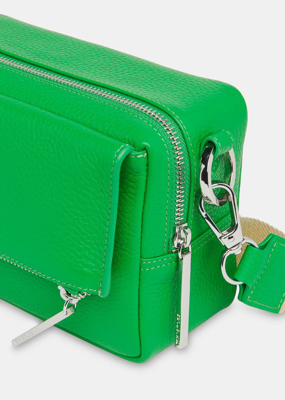 Whistles Bibi Crossbody Bag Green / Multicolor | US-36957ZXCI