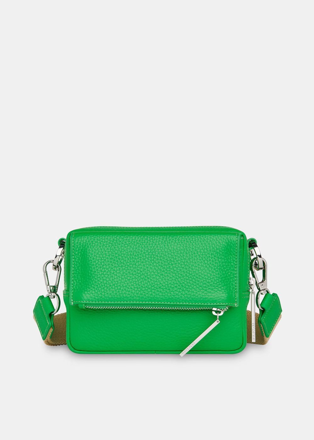 Whistles Bibi Crossbody Bag Green / Multicolor | US-36957ZXCI