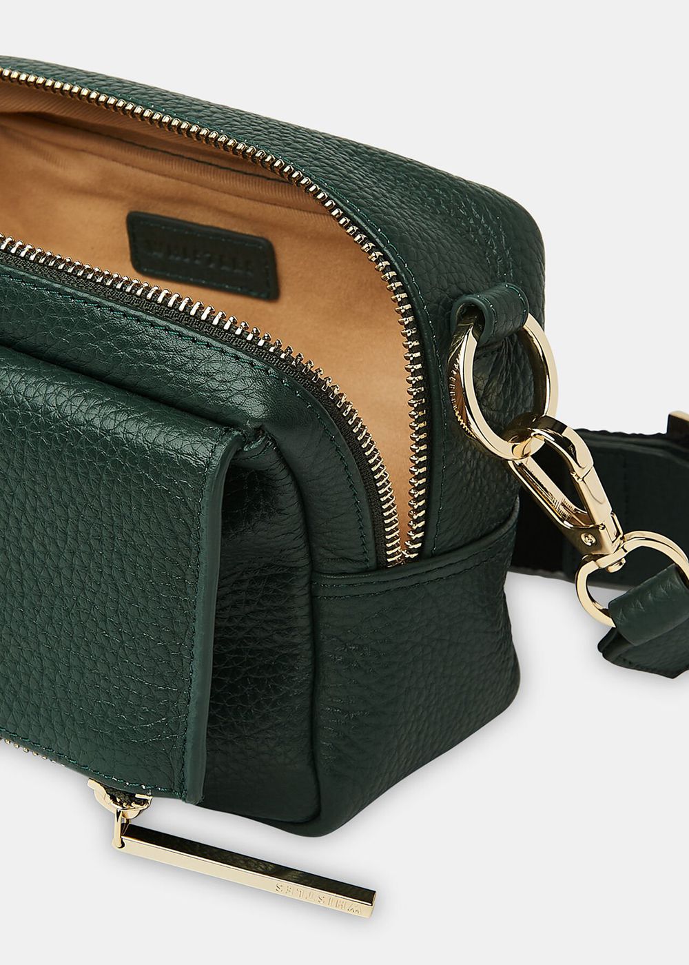 Whistles Bibi Crossbody Bag Green | US-98061CGTR