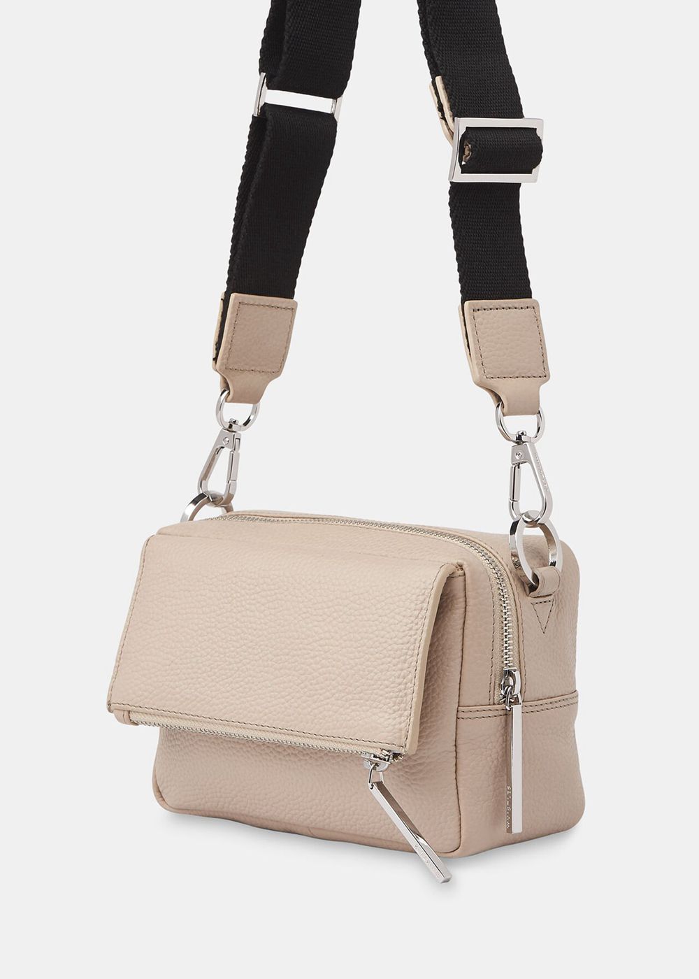 Whistles Bibi Crossbody Bag Grey Brown | US-57329WJKU