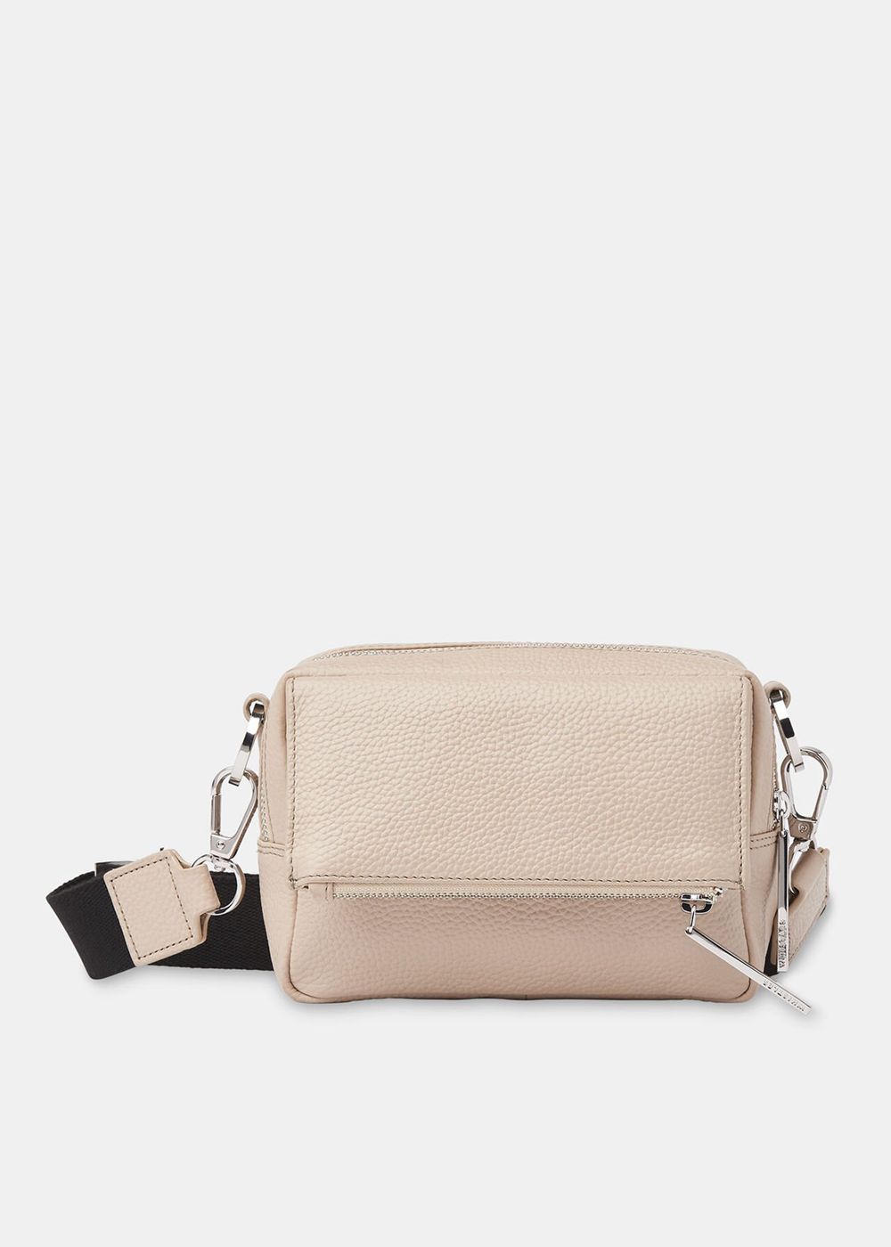 Whistles Bibi Crossbody Bag Grey Brown | US-57329WJKU