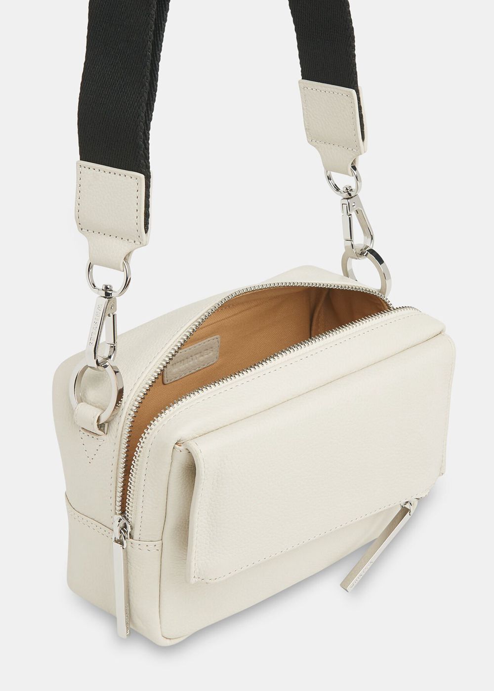 Whistles Bibi Crossbody Bag White | US-27581KPBS