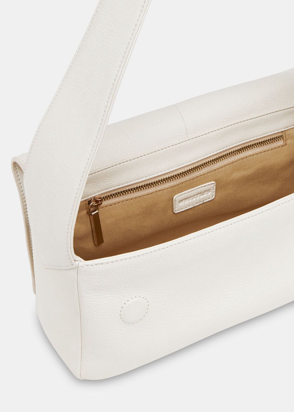 Whistles Bibi Shoulder Bags White | US-23981CRMU