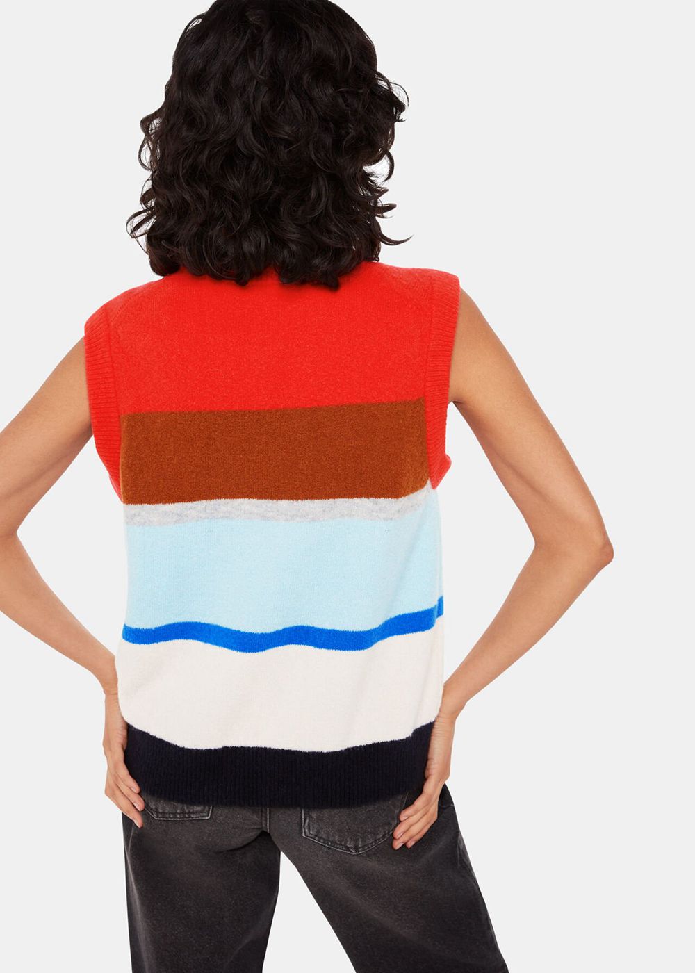 Whistles Block Stripe Knitwear Multicolor | US-96807WJPO