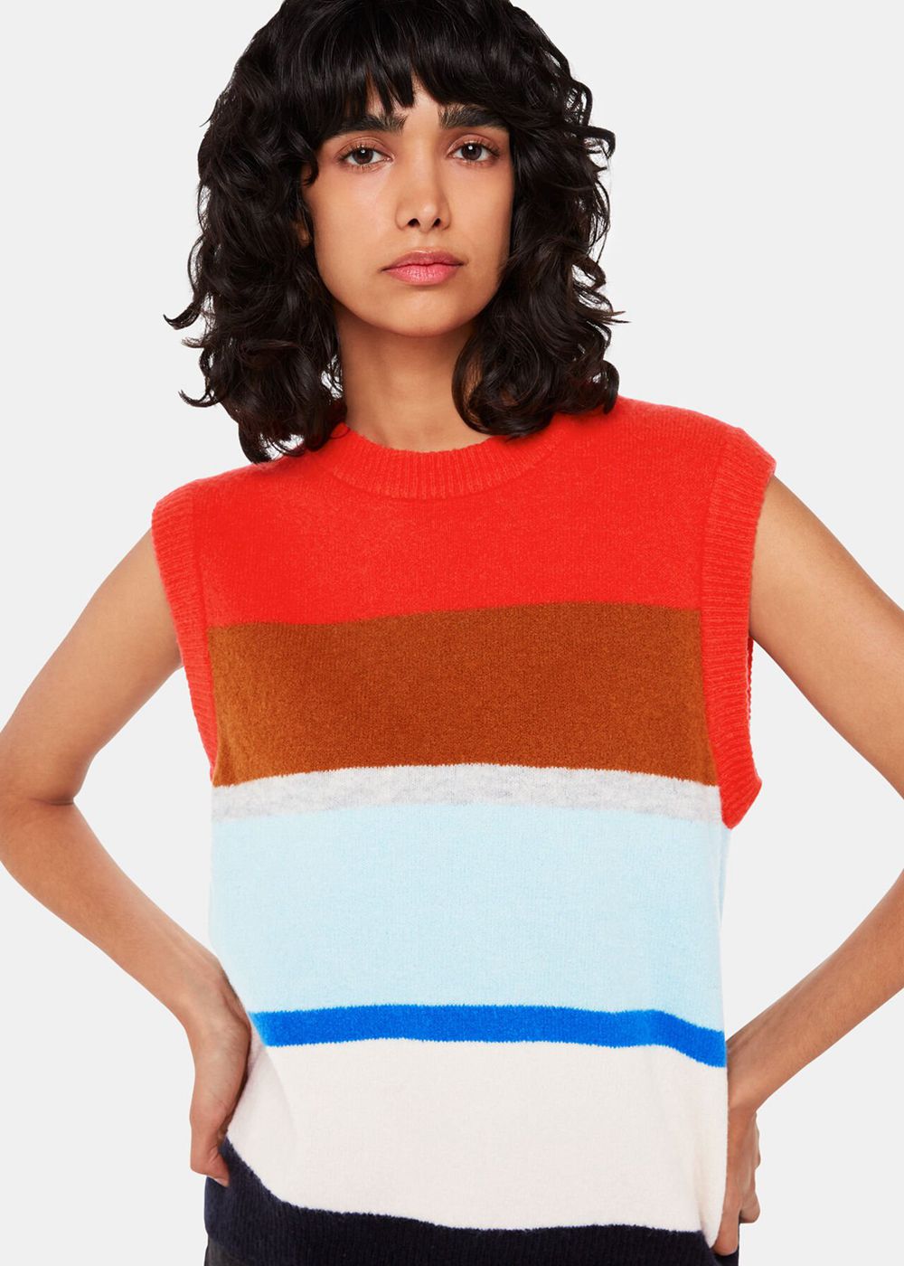 Whistles Block Stripe Knitwear Multicolor | US-96807WJPO