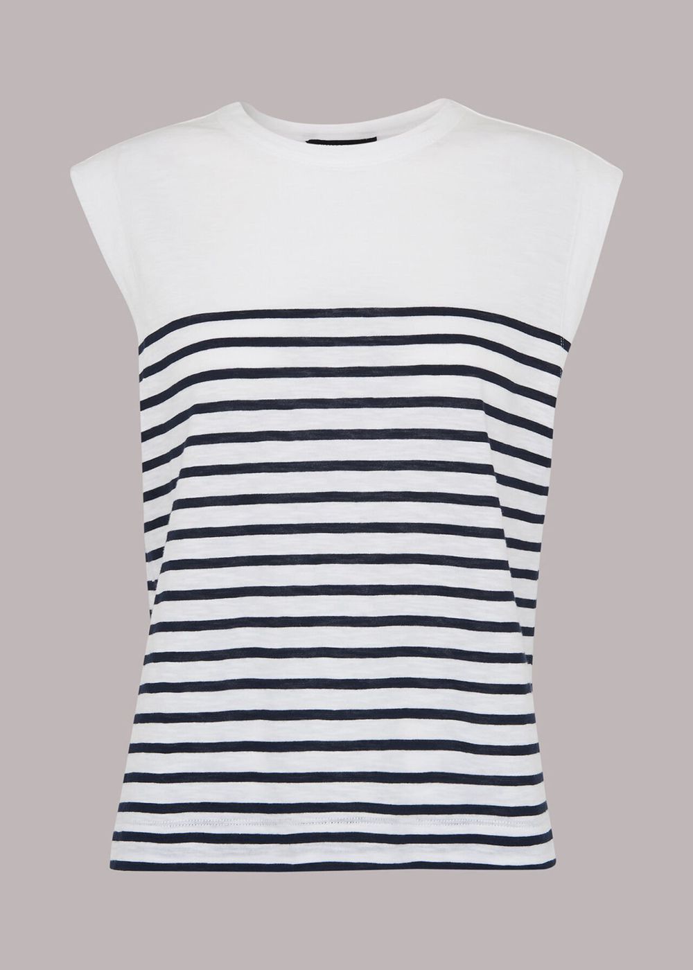 Whistles Breton Muscle Vest Top Multicolor | US-70459AEZI