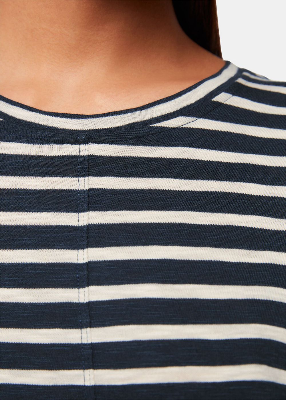 Whistles Breton Stripe Jersey Dress Blue / Multicolor | US-15048PRUX