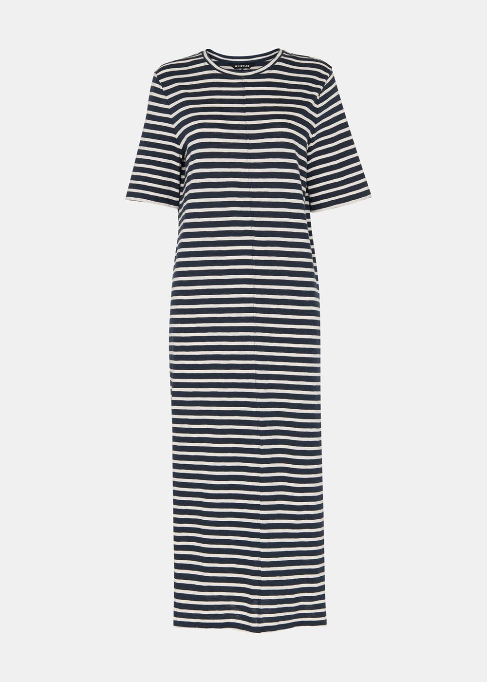 Whistles Breton Stripe Jersey Dress Blue / Multicolor | US-15048PRUX