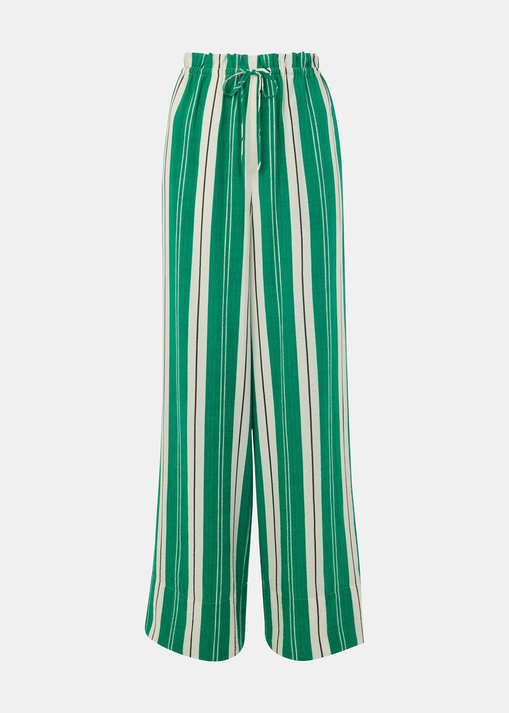 Whistles Bridget Maxi Stripe Pants Green / Multicolor | US-64918GXWR