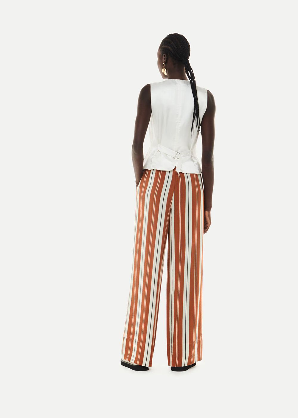 Whistles Bridget Maxi Stripe Pants Multicolor | US-96074WDIB