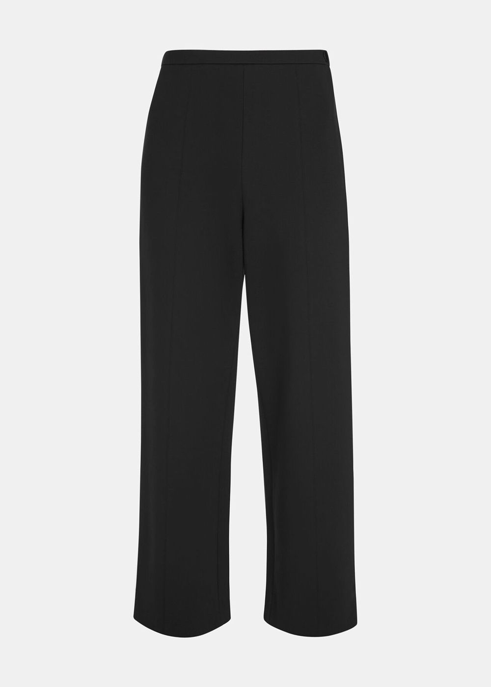 Whistles Camilla Wide Leg Pants Black | US-09825VIKY