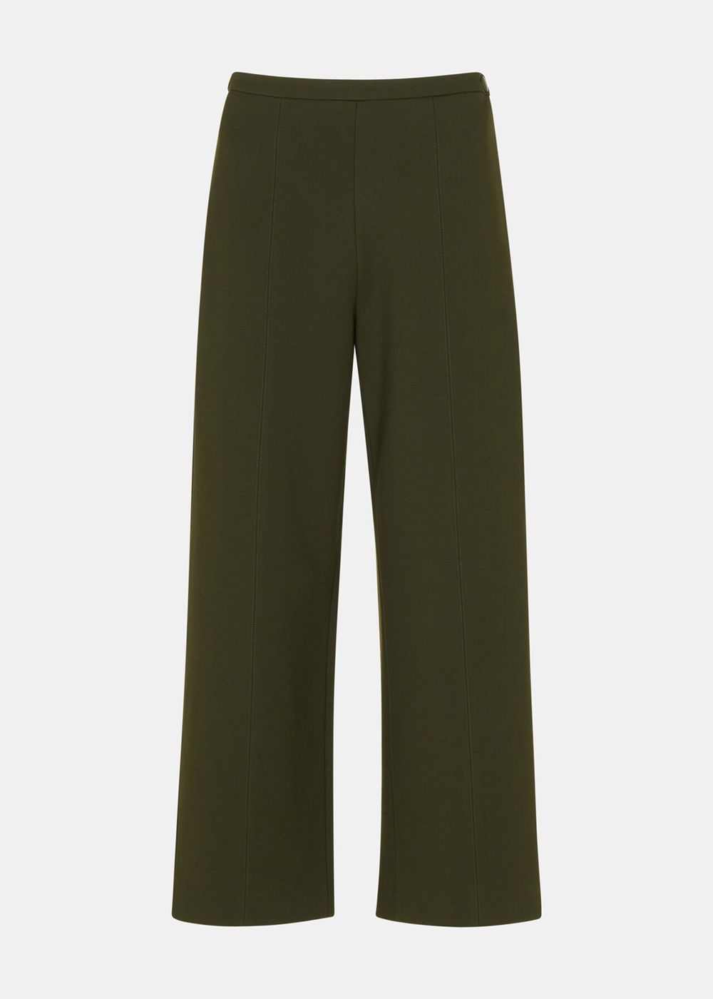 Whistles Camilla Wide Leg Pants Khaki | US-36245WDAR