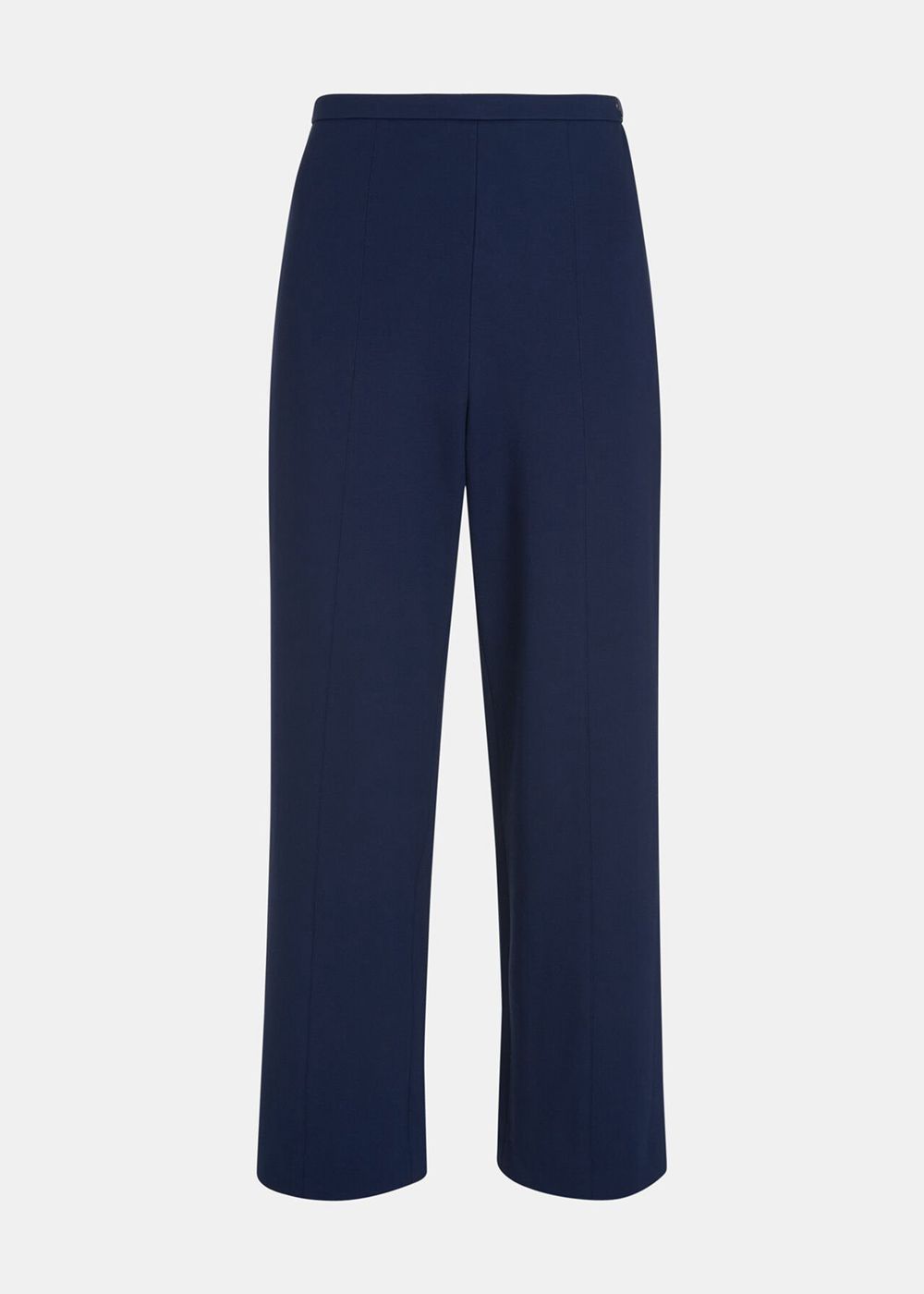 Whistles Camilla Wide Leg Pants Navy | US-13856SFDR