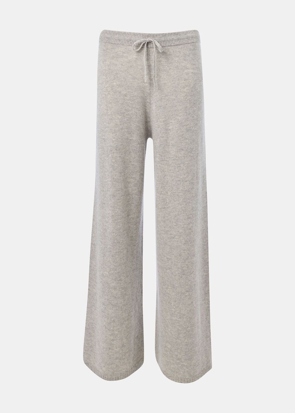 Whistles Cashmere Straight Leg Joggers Grey | US-19230BIJO