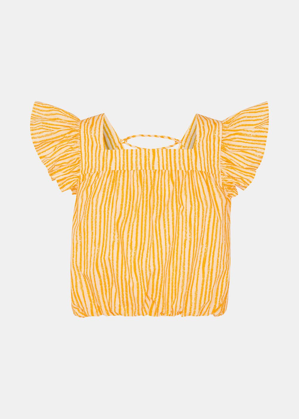 Whistles Chalk Stripe Print Top Yellow / Multicolor | US-61407GAXV