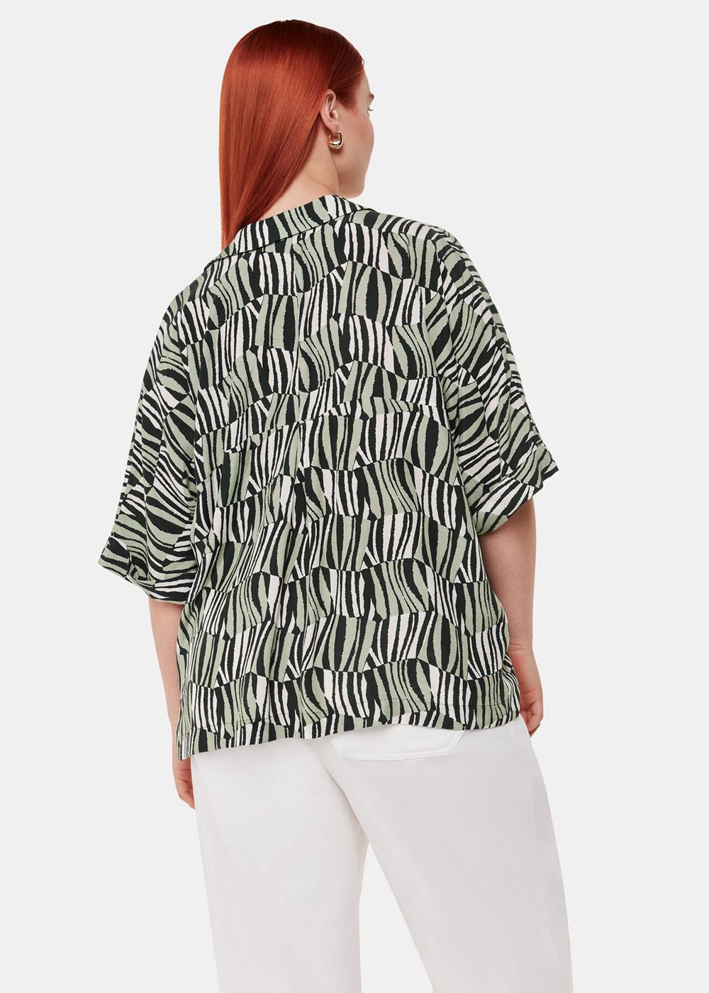 Whistles Checkerboard Tiger Boxy Shirts Multicolor | US-30652ILWS