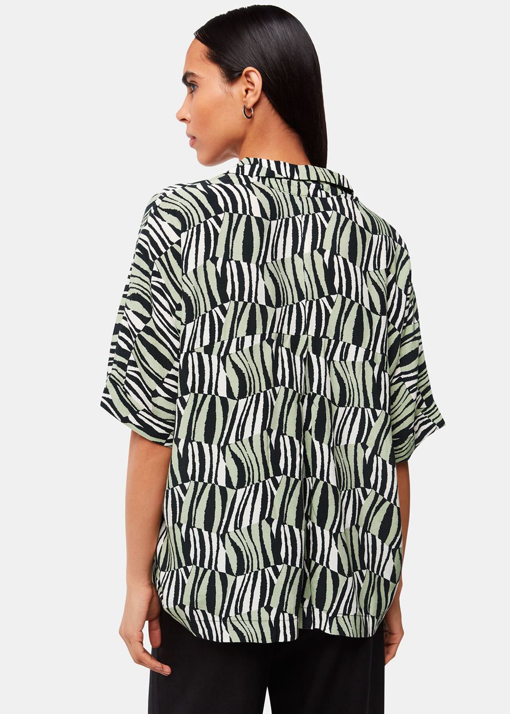 Whistles Checkerboard Tiger Boxy Shirts Multicolor | US-30652ILWS