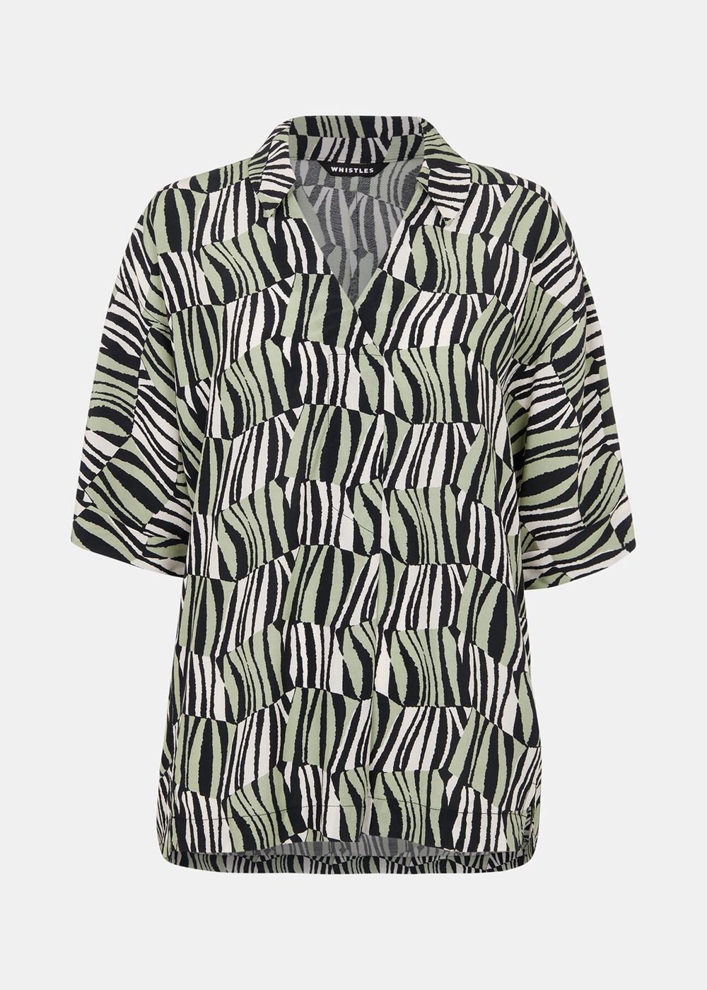 Whistles Checkerboard Tiger Boxy Shirts Multicolor | US-30652ILWS