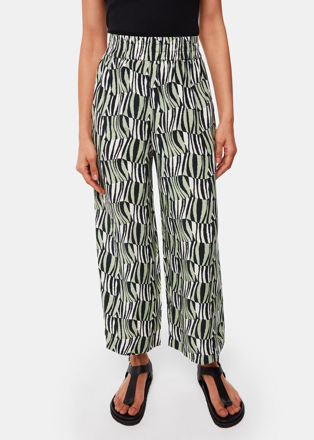 Whistles Checkerboard Tiger Pants Multicolor | US-47295BEYF