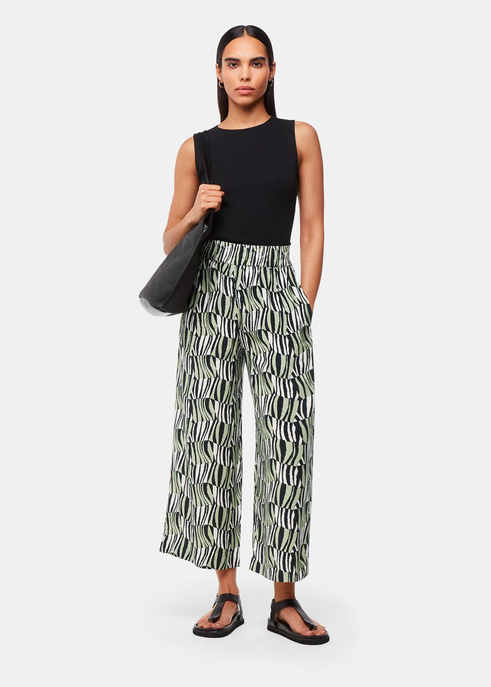 Whistles Checkerboard Tiger Pants Multicolor | US-47295BEYF