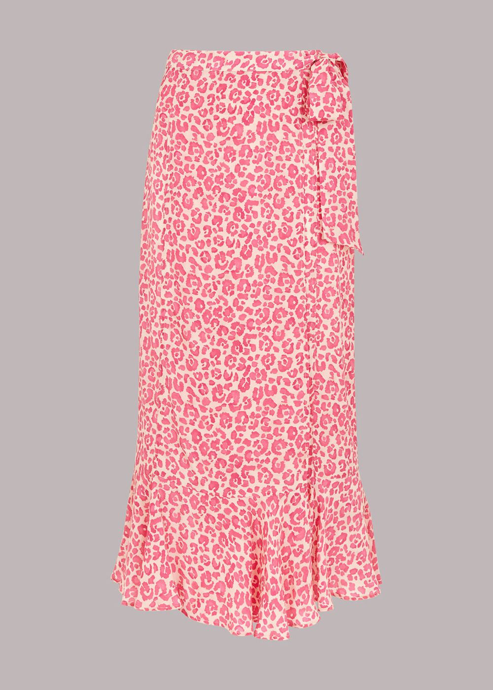 Whistles Cheetah Print Wrap Skirts Pink / Multicolor | US-85716PGST