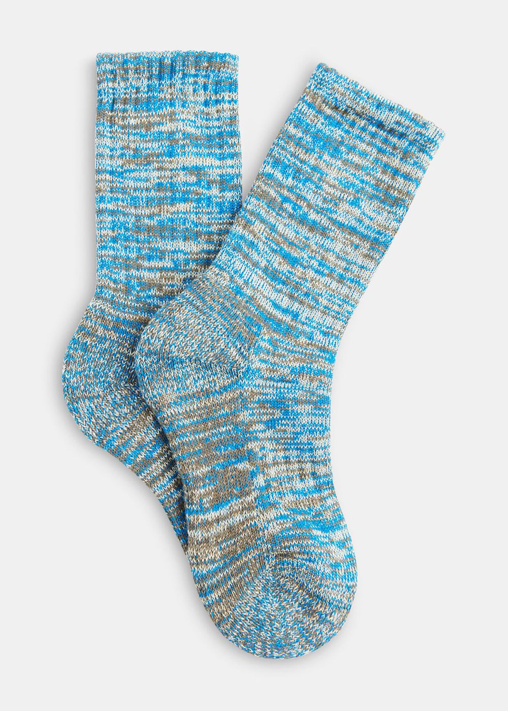 Whistles Chunky Marl Socks Blue | US-12746CXGI