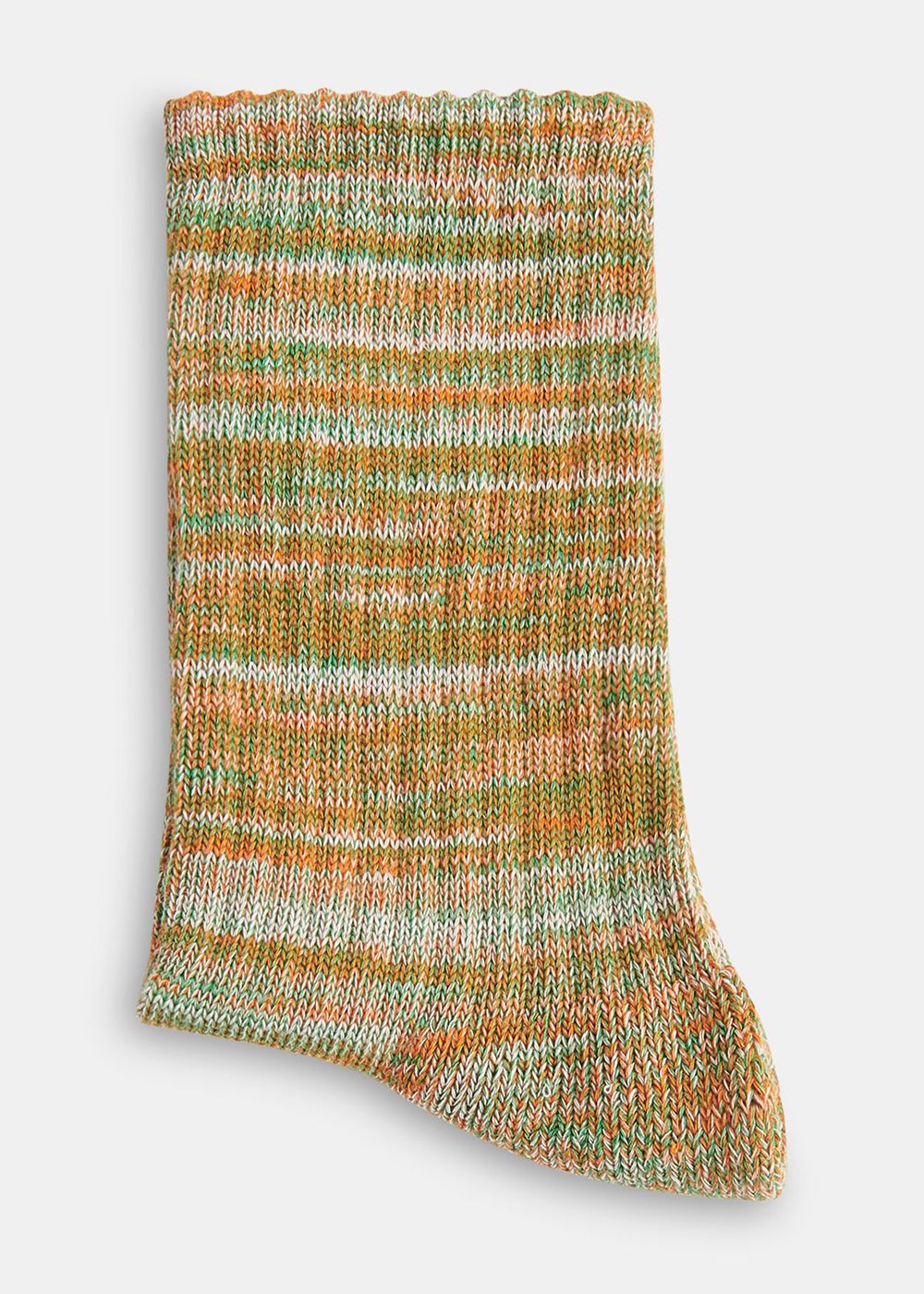 Whistles Chunky Marl Socks Green / Multicolor | US-17649UWVL