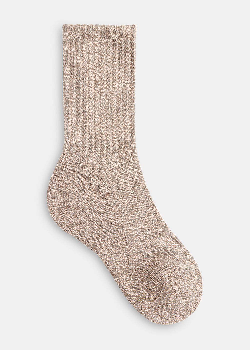 Whistles Chunky Marl Socks Neutral | US-27368BJMY